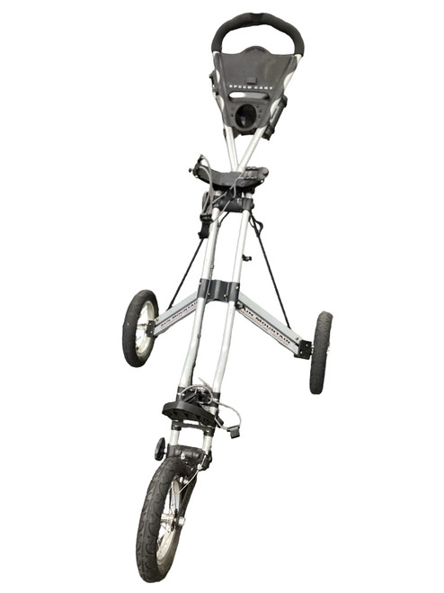 Vist Large View of Product Image Which is Used Sun Mtn SPEED CART 3 WHEEL Golf Cart Grey 3 Wheel