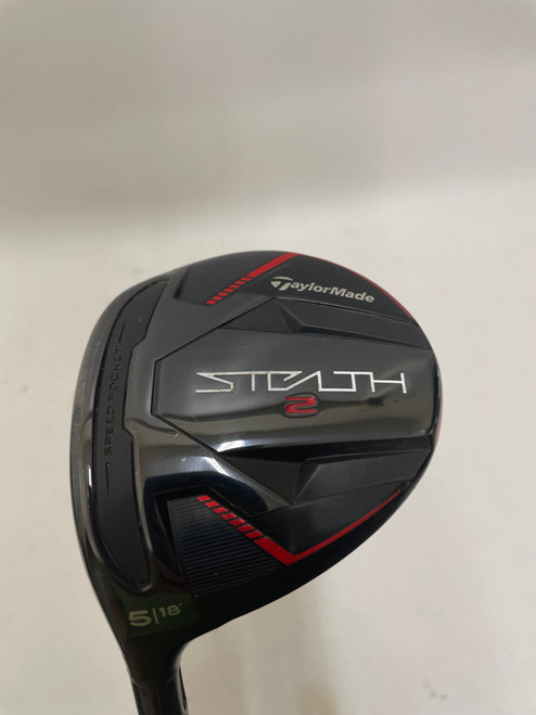 Vist Large View of Product Image Which is Used Taylormade STEALTH 2 Mens Fairway Wood LH 5 Wood