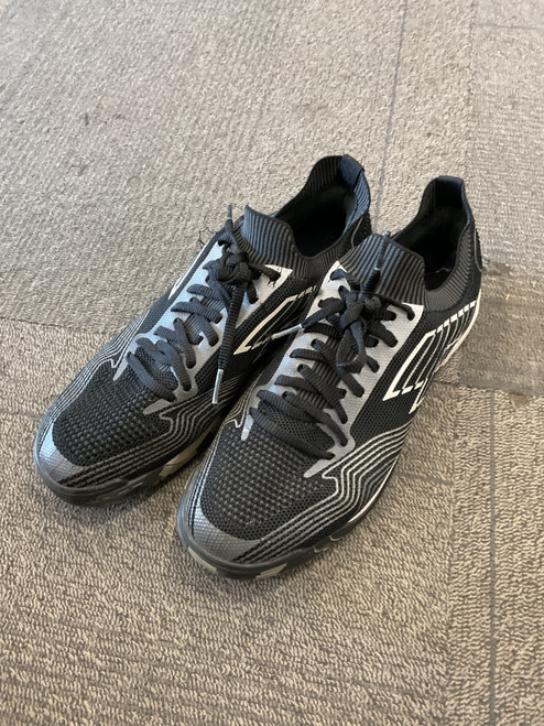 Vist Large View of Product Image Which is Used Lotto Soccer Indoor Shoes Black Senior 7.5