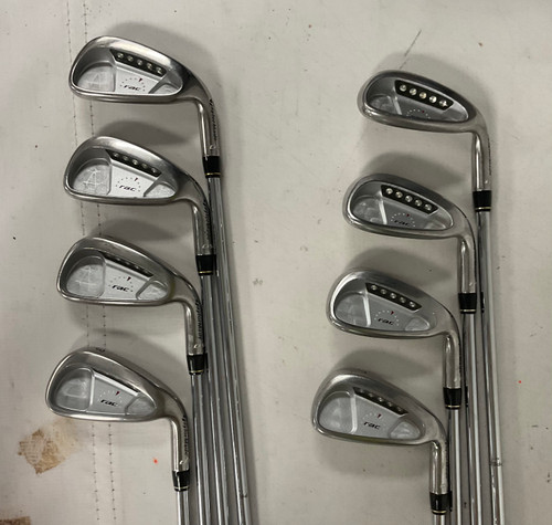 Vist Large View of Product Image Which is Used Taylormade RAC OS Mens Iron Set RH 3I-PW