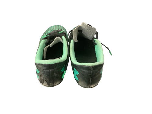 Vist Large View of Product Image Which is Used Under Armour Soccer Cleats Green Youth 13.0