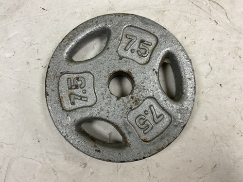 Vist Large View of Product Image Which is Used Standard Plate Silver 7.5 lb