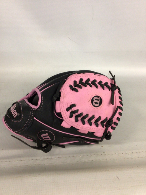 Vist Large View of Product Image Which is Used Wilson A2000 BB/SB Glove T-ball Black 10"