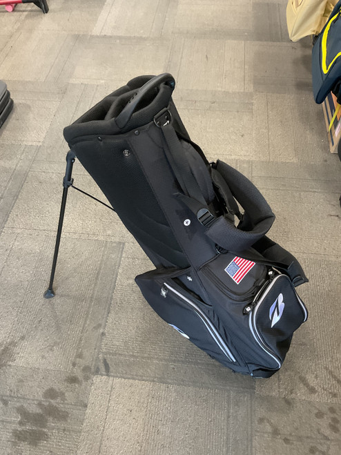 Vist Large View of Product Image Which is Used Bridgestone STAND BAG Mens Stand Bag Black