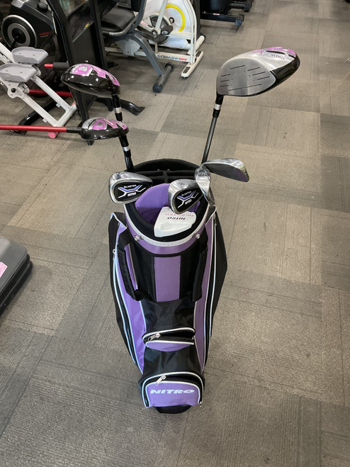 Vist Large View of Product Image Which is Used Nitro BLASTER Womens Package Set RH Purple 9 Piece