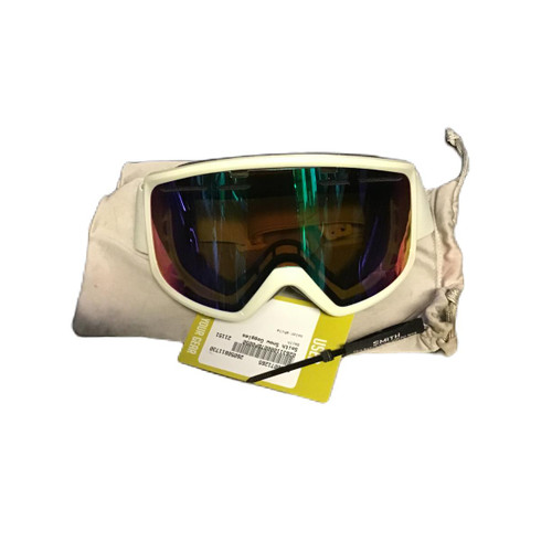 Vist Large View of Product Image Which is Used Smith Snow Goggles Youth White