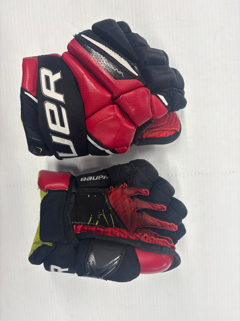 Vist Large View of Product Image Which is Used Bauer X 2.9 Youth Gloves Black 10"