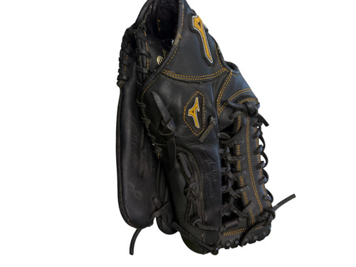 Vist Large View of Product Image Which is Used Mizuno MVP PRIME BB/SB Glove RH Throw Black 12 3/4"