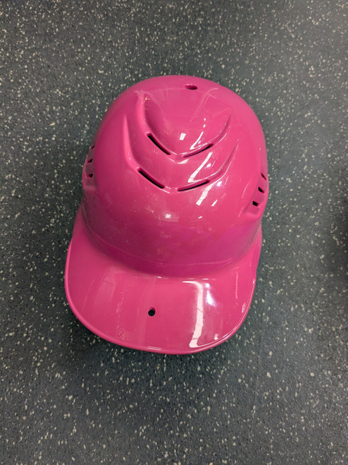 Vist Large View of Product Image Which is Used Rawlings HELMET Batting Helmet No Mask Pink One Size