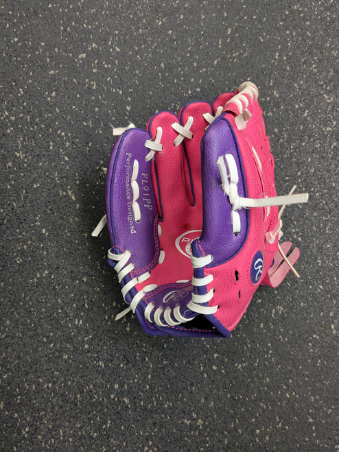 Vist Large View of Product Image Which is Used Rawlings PLAYERS SERIES BB/SB Glove T-ball None 9"