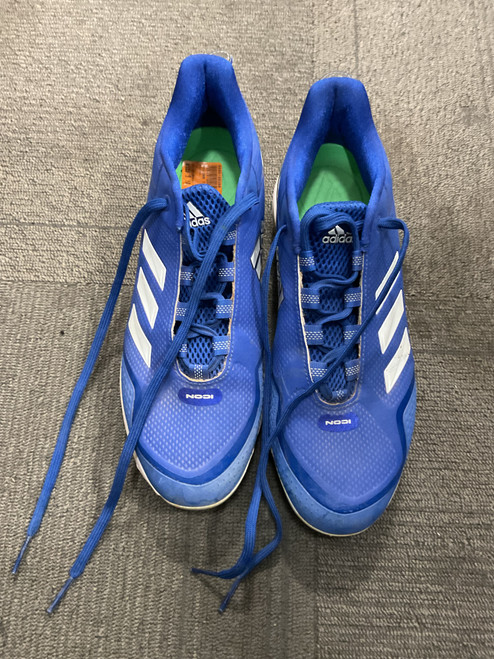 Vist Large View of Product Image Which is Used Adidas ICON CLEATS BB/SB Cleats Royal Blue Senior 10