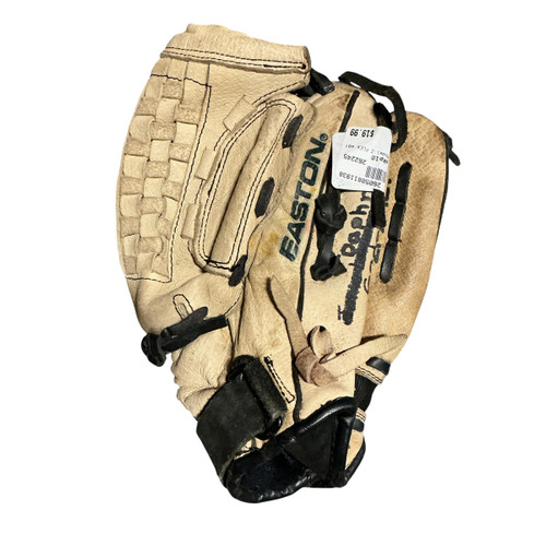 Vist Large View of Product Image Which is Used Easton Z FLEX 401 BB/SB Glove RH Throw Brown 10"