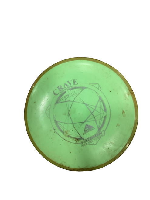 Vist Large View of Product Image Which is Used Axiom CRAVE Disc Golf Driver Neon Green