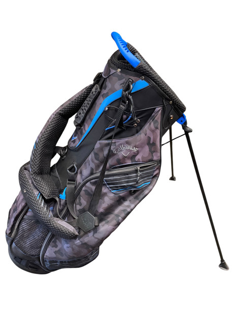 Vist Large View of Product Image Which is Used Callaway HYPERLITE Mens Stand Bag Black