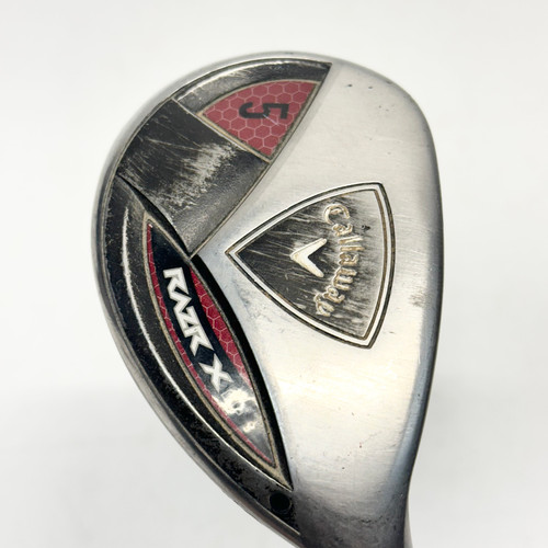 Vist Large View of Product Image Which is Used Callaway RAZR X HL 27 DEGREE Mens Hybrid Club RH 5 Hybrid