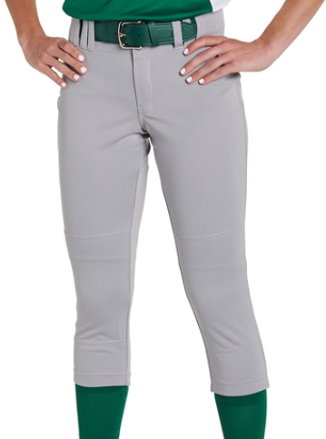 Vist Large View of Product Image Which is New Champro BP11 LOW RISE Softball Pant - Womens - Grey - 2XL