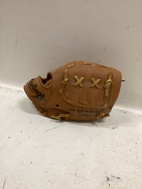Vist Large View of Product Image Which is Used Rawlings RBG155 BB/SB Glove RH Throw Brown 9"
