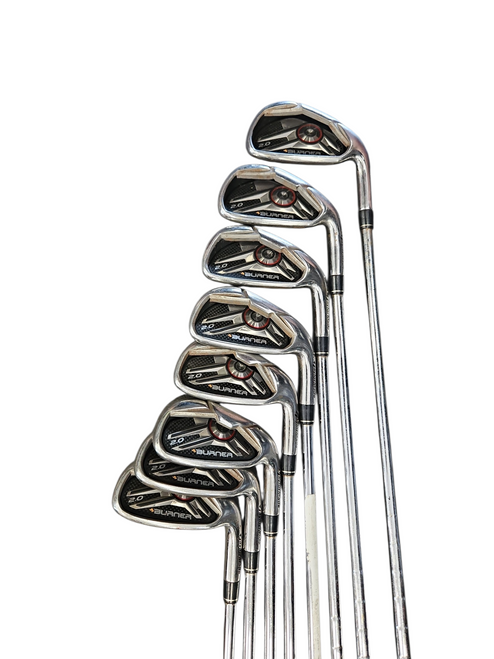 Vist Large View of Product Image Which is Used Taylormade BURNER 2.0 Mens Iron Set RH 4I-GW/AW