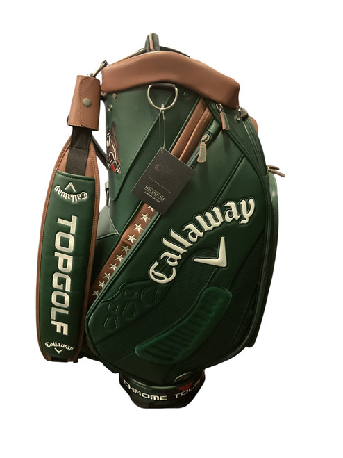 Vist Large View of Product Image Which is Amazing Callaway 2025 US OPEN OAKMONT STAFF BAG Mens Cart Bag Green