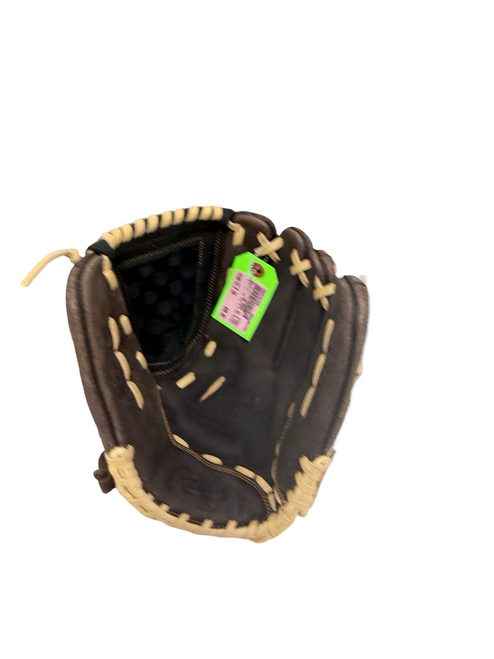 Vist Large View of Product Image Which is Used Rawlings THE MARK OF A PRO RBG36BC Leather Shell Baseball & Softball Glove RH Throw 12 1/2" - Like New