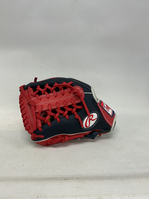 Vist Large View of Product Image Which is (New) Rawlings GOLD GLOVE ELITE GGE115MTNPT BB/SB Glove LH Throw Yellow 11 1/2"
