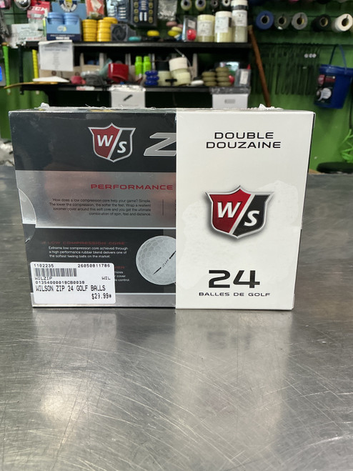 Vist Large View of Product Image Which is New WILSON ZIP 302 GOLF BALLS