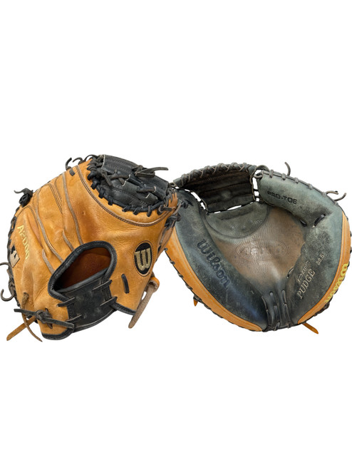 Vist Large View of Product Image Which is USED WILSON A2000 PUDGE 32.5” RH THROW CATCHER’S MITT