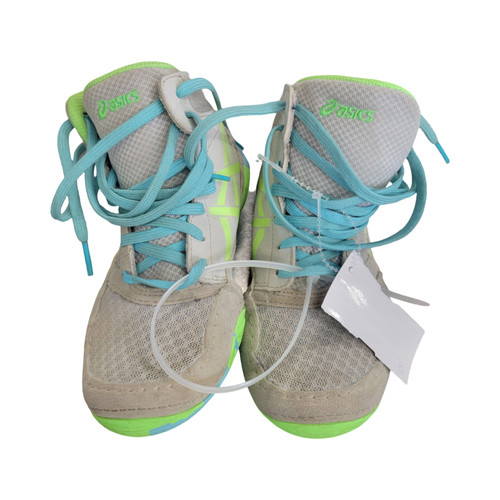 Vist Large View of Product Image Which is Used Asics SNAPDOWN JUNIOR WRESTLING SHOES Wrestling Shoes White Junior 01