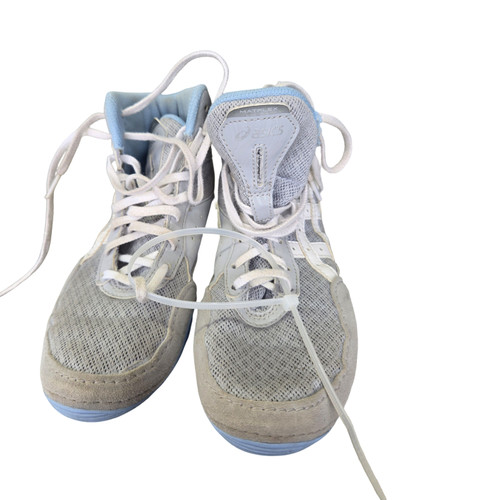 Vist Large View of Product Image Which is Used Asics JUNIOR WRESTLING SHOES Wrestling Shoes Grey Junior 02
