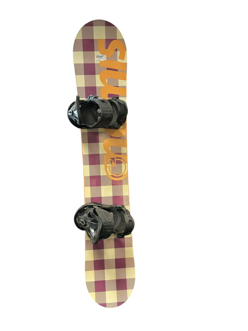 Vist Large View of Product Image Which is Used NOMIS SNOWBOARD Mens Board/Bindings Orange 157 cm