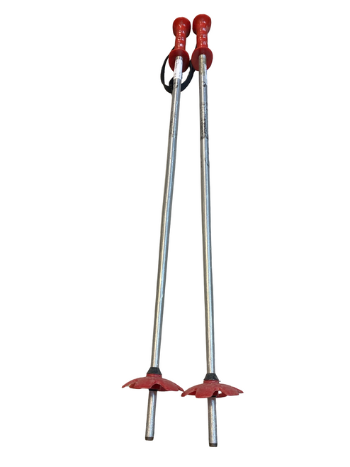 Vist Large View of Product Image Which is Used POLES Boys DH Ski Pole Red 85 cm / 34 in