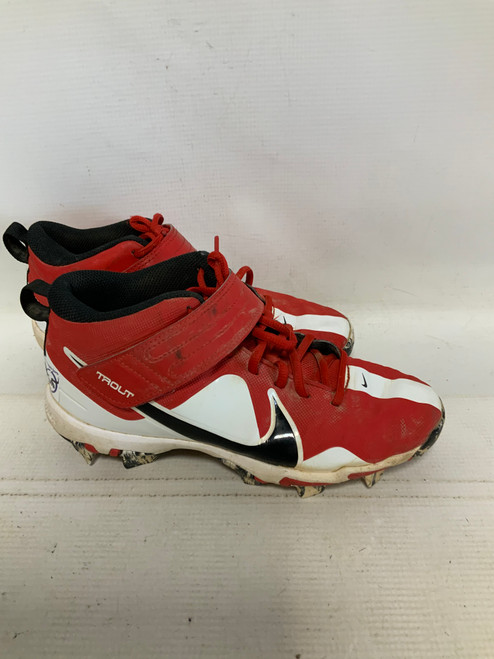 Vist Large View of Product Image Which is Used Nike TROUT BB/SB Cleats Red Senior 5.5