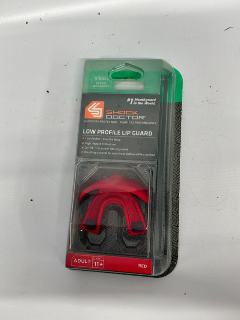 Vist Large View of Product Image Which is New LOW PROFILE LIP GUARD RED