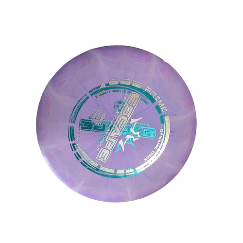 Vist Large View of Product Image Which is Used Dynamic Discs ESCAPE BURST Disc Golf Driver Purple