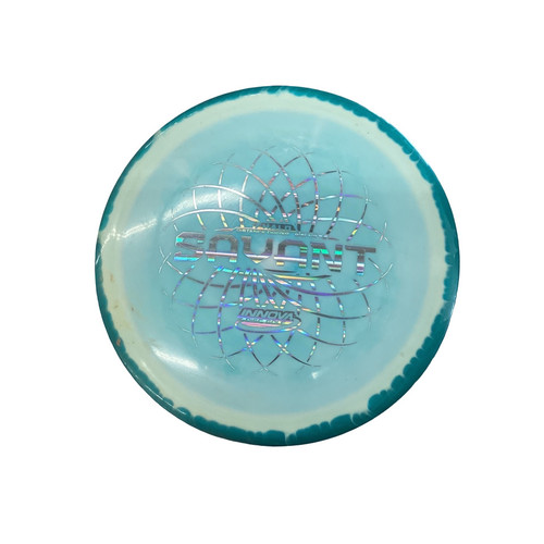 Vist Large View of Product Image Which is Used Innova SAVANT Disc Golf Driver Sky Blue