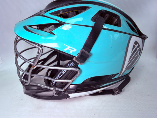 Vist Large View of Product Image Which is Used Cascade R Lacrosse Helmet Teal One Size