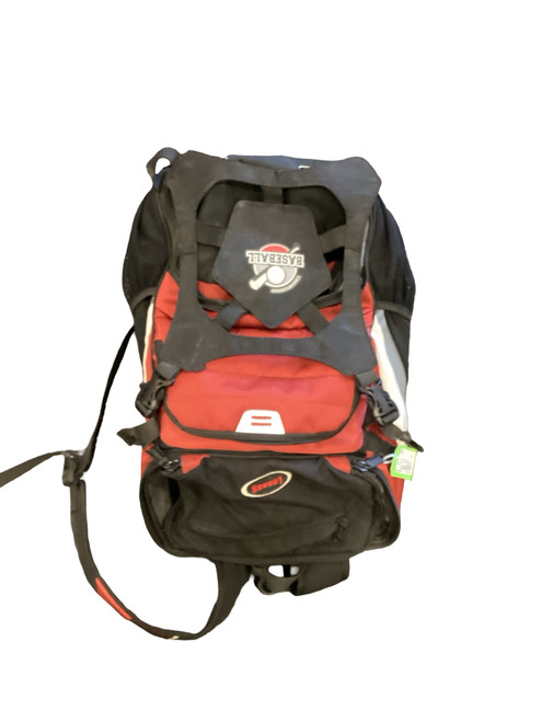 Vist Large View of Product Image Which is Used LOHASS BASEBALL BAG BB/SB Player Backpack Red
