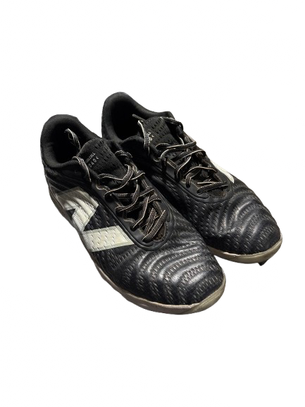Vist Large View of Product Image Which is Used New Balance NEW BALANCE FUEL CELL 4040 10.5 BB/SB Cleats Black Senior 10.5