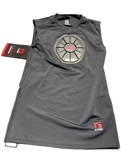 Vist Large View of Product Image Which is Used G-FORM STERNUM SHIRT MD FB Top Adult Black MD