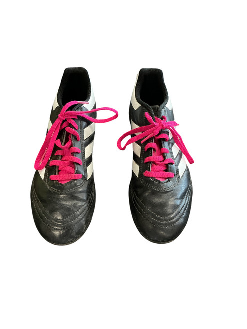 Vist Large View of Product Image Which is Used Adidas Soccer Cleats Black Junior 05