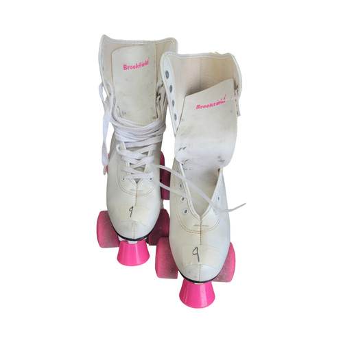 Vist Large View of Product Image Which is Used BROOKFIELD QUAD SKATES Senior Roller Quad Skates White Senior 9