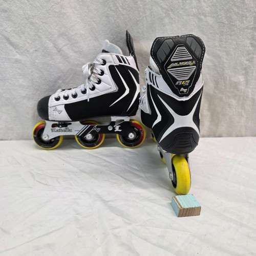 Vist Large View of Product Image Which is Used Alkali RPD LITE ADJ. Y11-J1 Roller Hockey Skates Black Adjustable