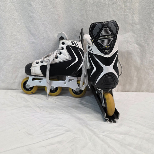 Vist Large View of Product Image Which is Used Alkali RPD LITE ADJ. Y11-J1 Roller Hockey Skates Black Adjustable