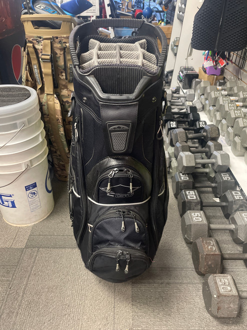 Vist Large View of Product Image Which is Used Sun Mountain C130 CART BAG Mens Cart Bag Black