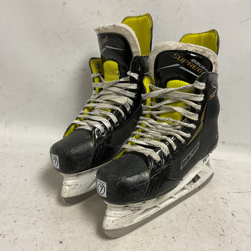 Vist Large View of Product Image Which is Used Bauer SUPREME S27 Senior Hockey Skate Black Senior 7