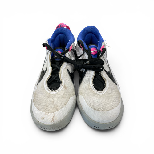 Vist Large View of Product Image Which is Used Nike Basketball Shoes Y White Junior 05