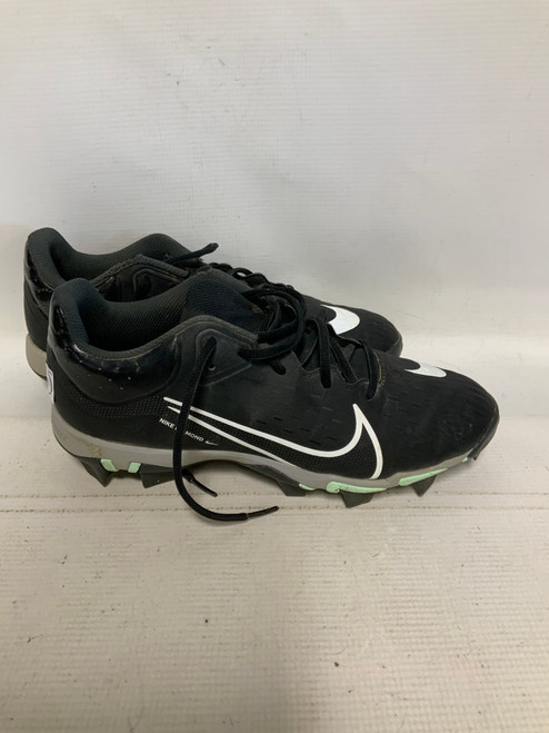 Vist Large View of Product Image Which is Used Nike HYPERDIAMOND 4 BB/SB Cleats Black Senior 10