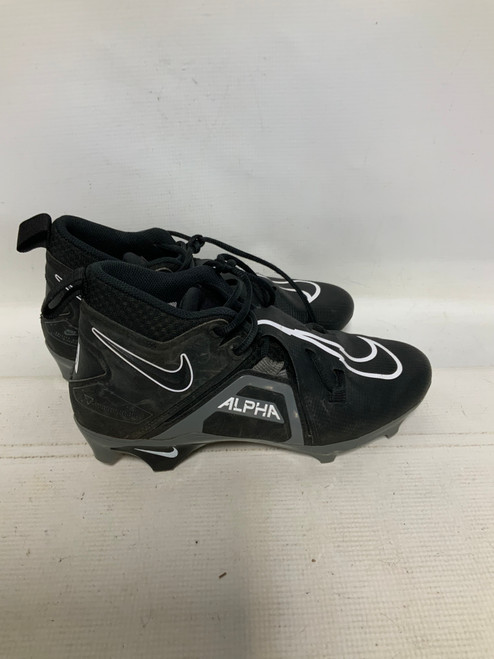Vist Large View of Product Image Which is Used Nike ALPHA Adult FB Cleats Black Senior 8.5