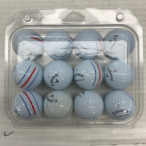 Vist Large View of Product Image Which is Used Callaway CHROME TOUR 12 Pack - Golf Balls