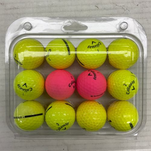 Vist Large View of Product Image Which is Used Callaway SUPER SOFT ASSORTED 12 Pack - Golf Balls